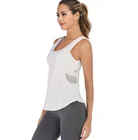 Mesh Vest Woman Sport Wear Top Side Mesh Breathable Casual Vest Women Tank Top Sports