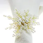 Competitive Wedding Competitive Prices Pearl Handmade Napkin Ring Wedding