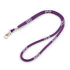 Personalized Lanyard Little Lanyard Wholesale Heavy Duty Personalized Round Rope Cotton Lanyard For Key