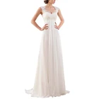 Dress Dresses Chaozhou Embroidery Satin Sweep Train Evening Dress White Bridesmaids Dresses For Ladies