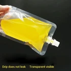 Drink Pouch Stand-up Plastic Drink Packaging Bag Spout Pouch For Beverage Liquid Juice Milk Coffee