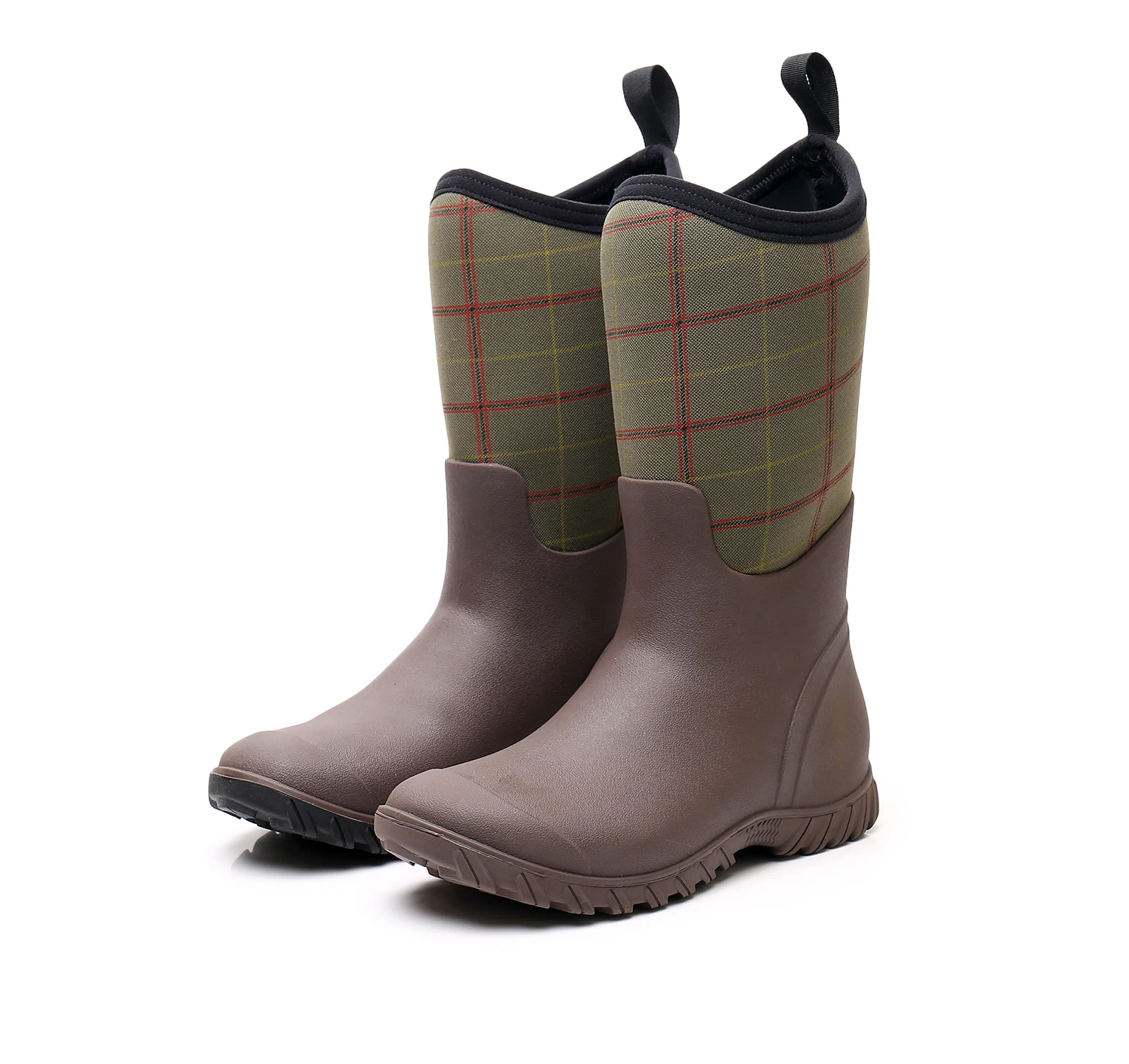 Women Warm Neoprene Rain Boots For 