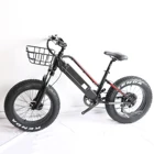 E 2021 Europe Warehouse Hot Sale Mountain Electric Bicycle 20inch Fat Tire E Bike/fat Tire Mountain Electric Bike
