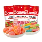 Sweet Wholesale Custom Candy Dropshipping Christmas Soft Jelly Candy Sweet Sour Gummy Candies