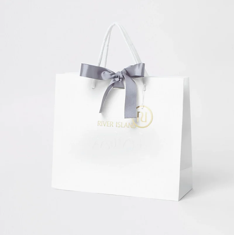 custom made printed bag paper gift shopping bag brown kraft