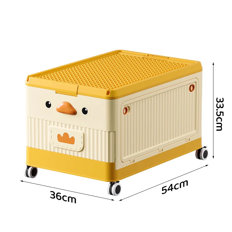 toy kids Car Trunk with Lids basket Stackable Closet Organizer foldable storage box plastic folding box Collapsible Bins