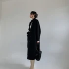 Cape Korean New StyleSingle-breasted Autumn/winter Cape Loose Wool Overcoat