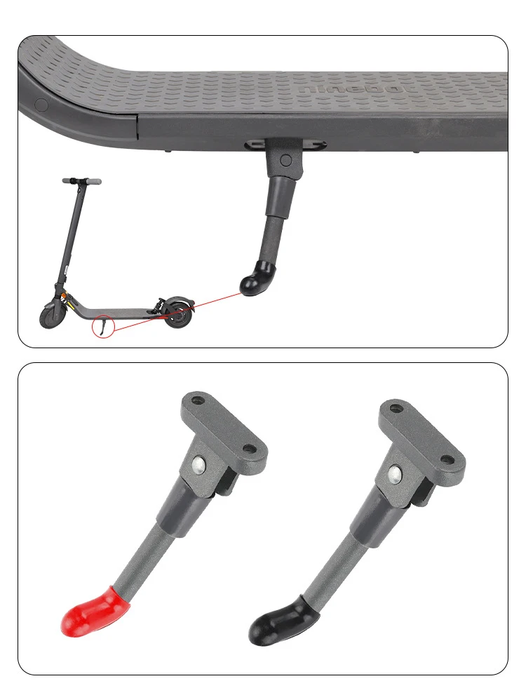 Silicone Cover Elektroroller-bausatz xiaomi Ninebot G30 Max Scooter Foot Support Standing Cover Patinete Electrico Para Adultos