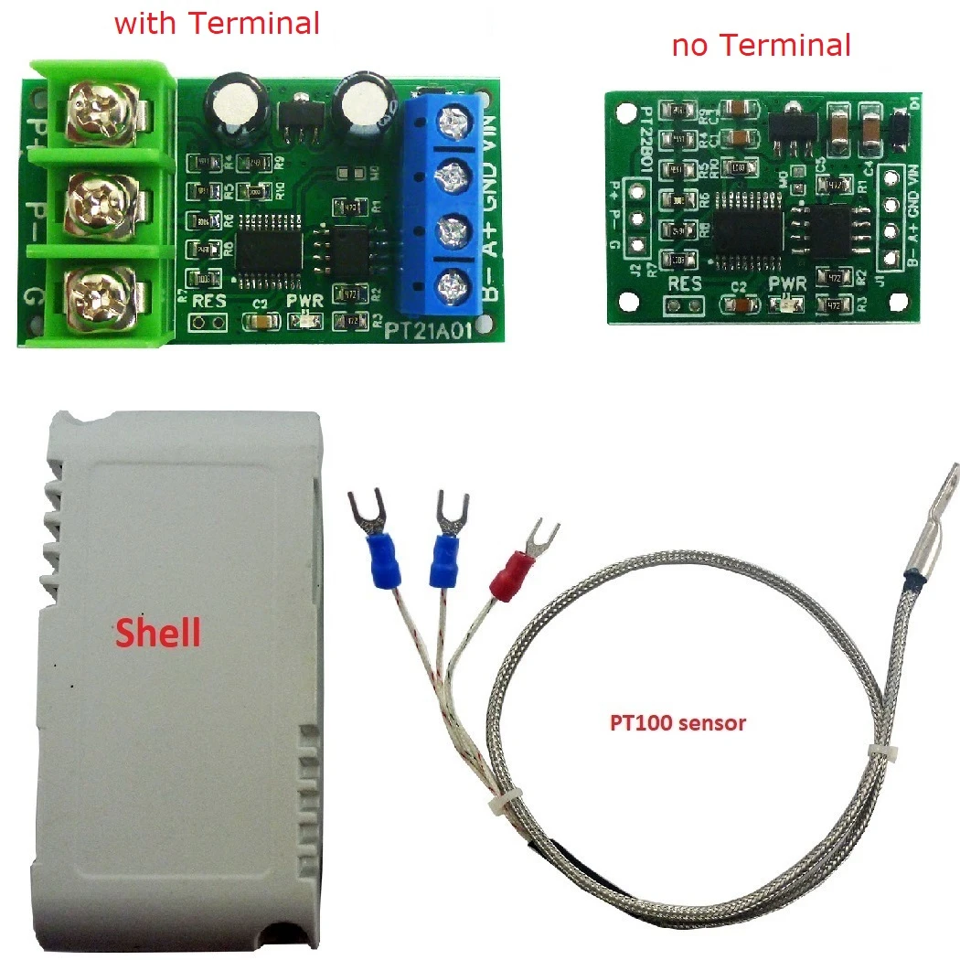 Rs485 Pt100 Rtd Thermocouple Celsius Fahrenheit Wide Temperature