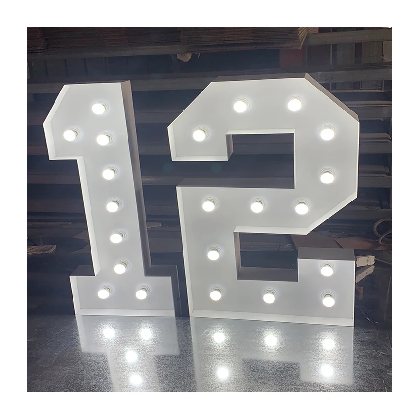 2ft light up numbers