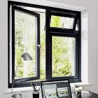 WANJIA French Aluminium Windows Aluminum Frame Casement Window