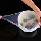 Silicone Lids Lid 6 Pack Silicone Lids Set Useful Flexible Stretch Silicone Lid For Keep Food Fresh