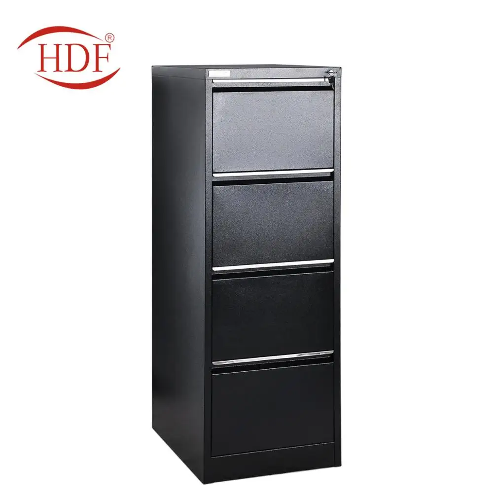 Office Furniture Hanging F4 Folder Fireproof Cole Vertical 4 Drawer Steel Filing Cabinet