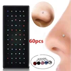 Piercing Stainless Steel Hot Selling High Quality Bohemia Piercing Jewelry Circular Stainless Steel Nose Ring