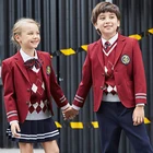 School Uniform Schooluniform High Quality Customizable Fabric International School Uniform Children School Uniform