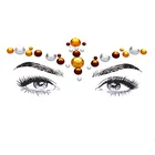 Diamond Jewels Custom Multi Color Diamond Luxury Face Jewels For Festival Body
