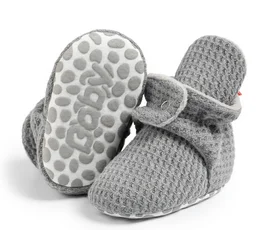 New Design Cotton Elastic Baby Socks Booties Crib Shoes For Babies Winter Wearing