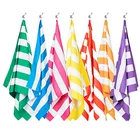 Stripe Towel Hot Sale High Quality Color Stripe Microfiber Beach Towel
