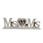 Table Decor Wood Crafts Wedding Decorations Table Centerpieces Mrs Mrs Decor