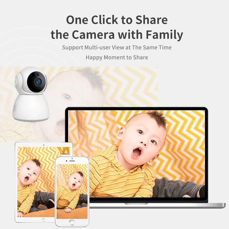 Best Quality Fhd 1080p Wifi Pet Baby Monitoring Camera Surveillance Ip Camera Baby Monitor Wireless Smart Tracking Wifi Cameras