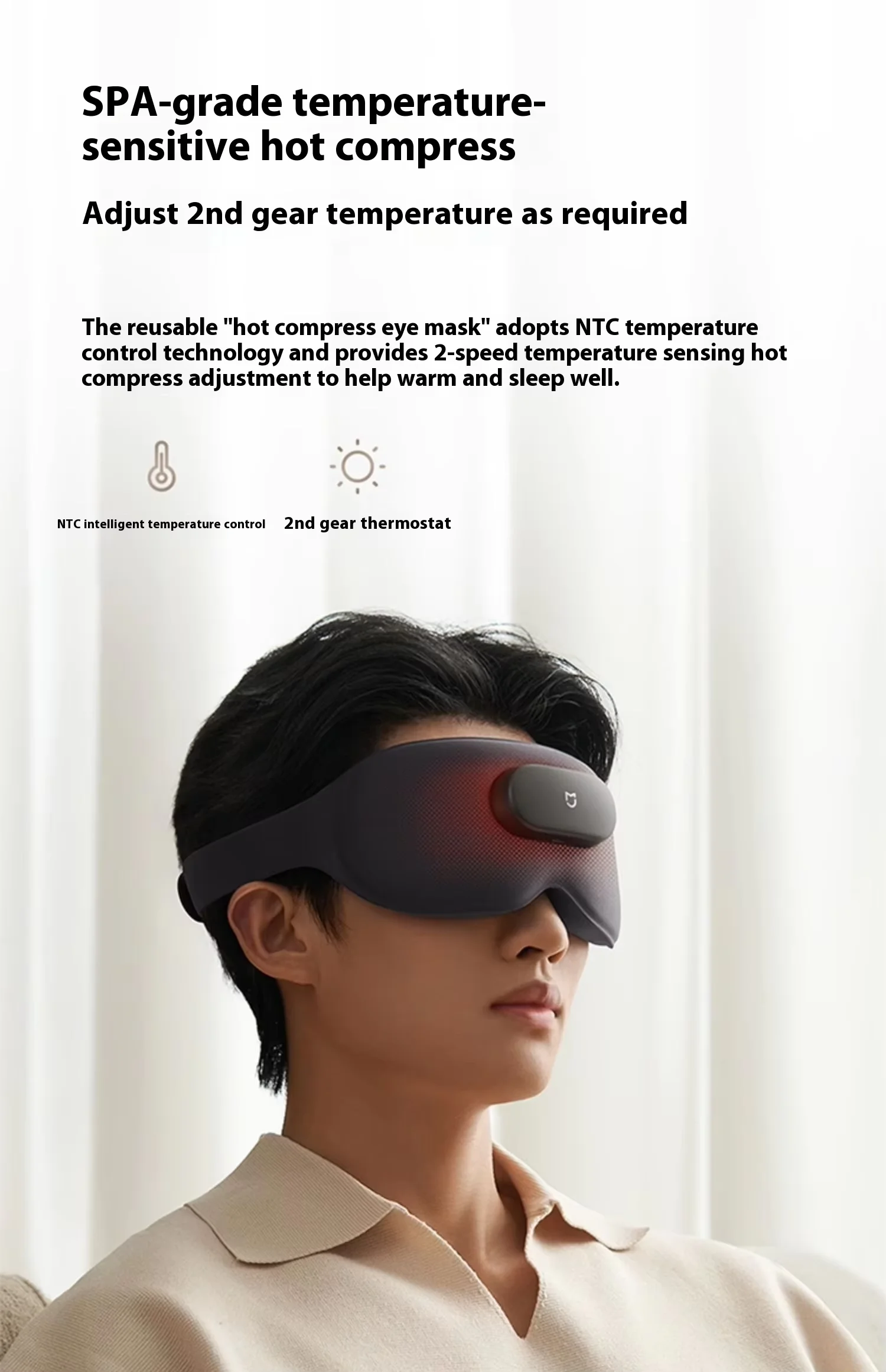 xiaomi mijia smart massage eye mask -4