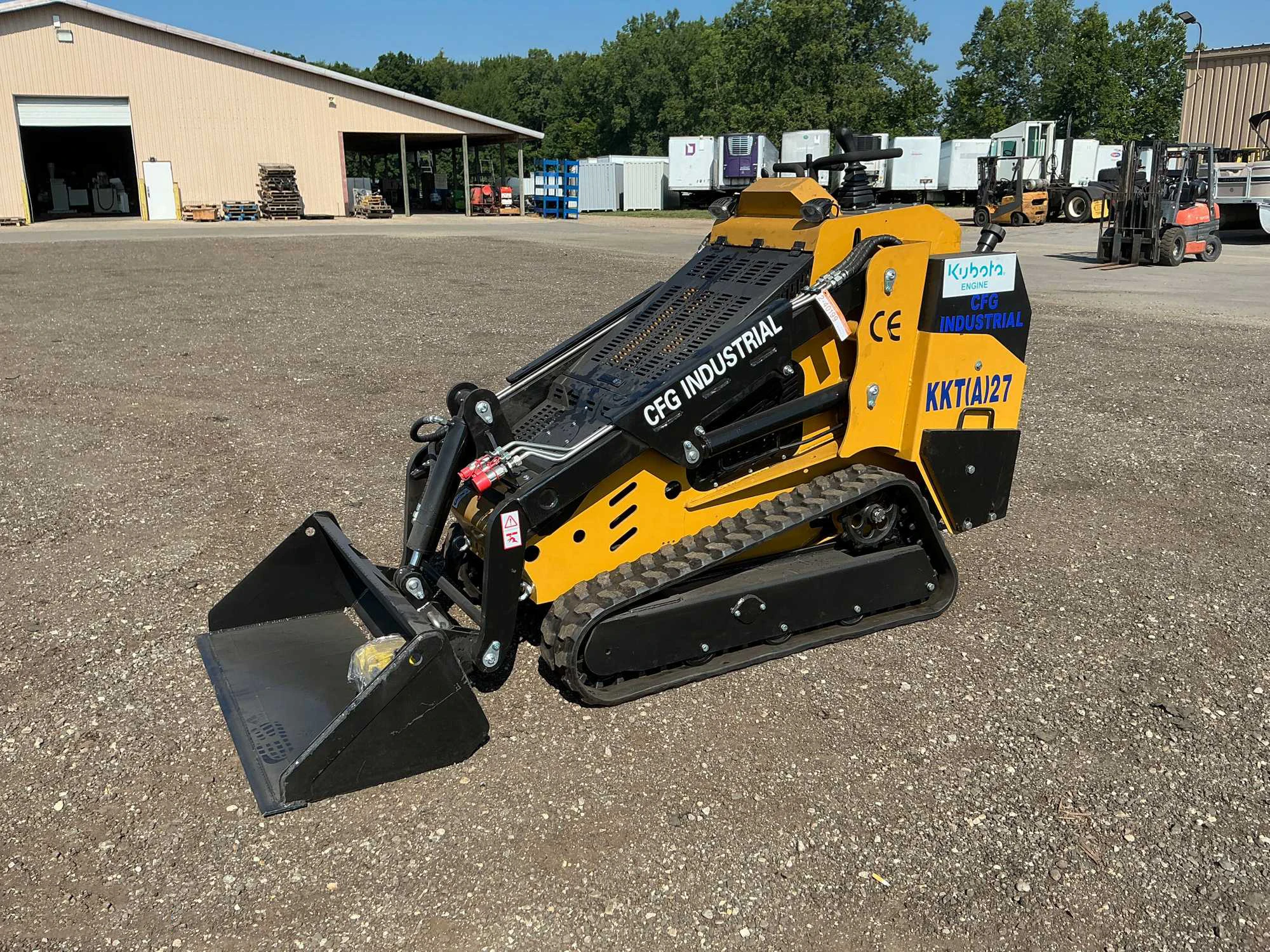 kkt27 kubota d1105 diesel engine 3 cylinders mini skid steer loader crawler loader-3