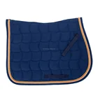 Dressage Saddle Fashion Style Custom Satin Fabric English Dressage Saddle Pad Set Horse
