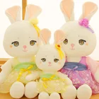 Doll Rag Cute Dressed Little Yellow Purple Rabbit Doll Rabbit Rag Doll Children Plush Toys