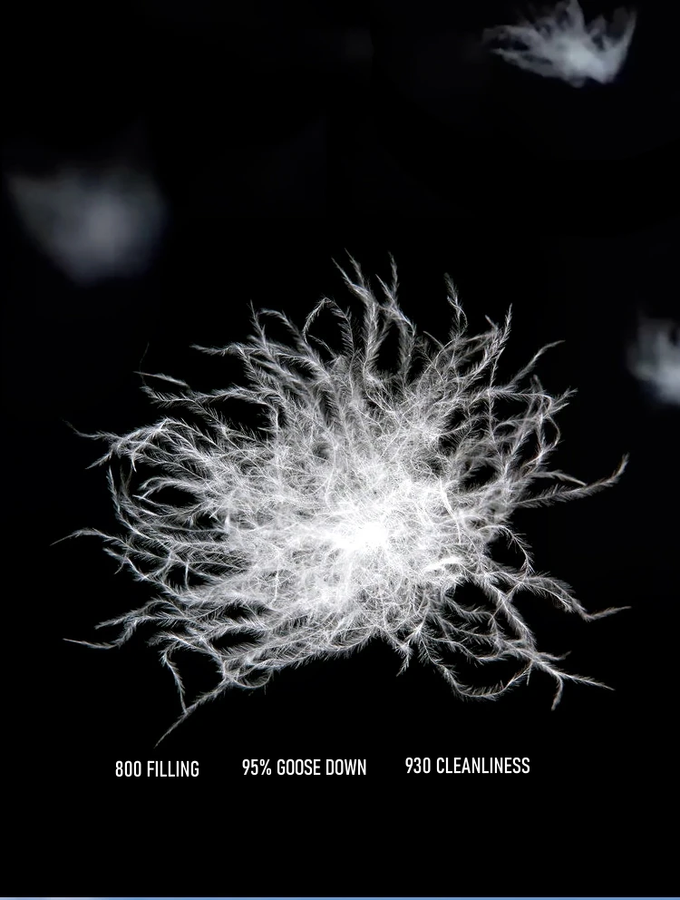 Pelliot 800 Filling Down Jackets 2023 F/W Outdoor Windproof Warm Mountaineering 95% Goose Down Jacket