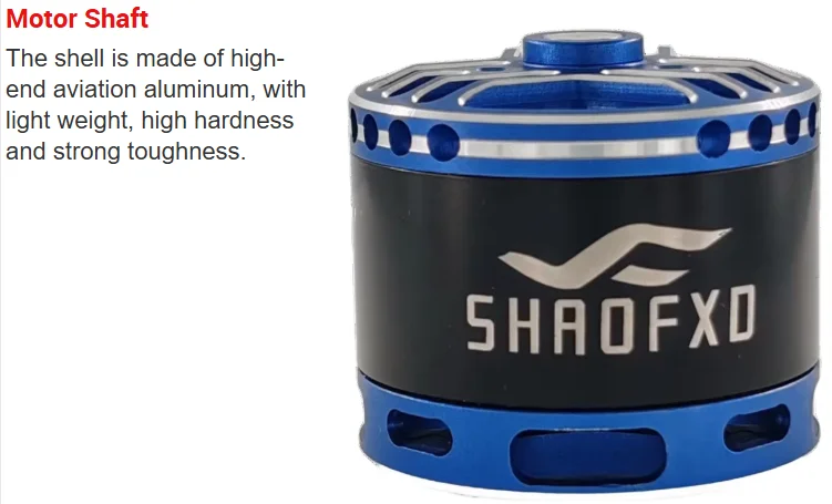 External Rotor Brushless Motor, HAOHENG, 2814, 12-16V, 1032W - detail 6