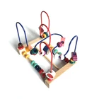 Educational Toy Wood Toy Educational Kids Preschool Educational Intelligence Functional Wooden Activity Cube Toy