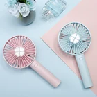 Promotion Fan Middle Handle Promotion Customized Design Mini Plastic USB Handheld Fan