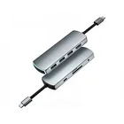 Usb Economical Custom Design High Efficiency Multifunctional 8 In 1 Multiport Type Usb C Hub 8 PORT
