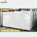 Quartz Slab Horizon Calacatta Artificial Quartz Stone Slab For Countertop