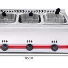 Used Factory Direct Commercial Professional Stainless Steel Deep Gas Fryer Used