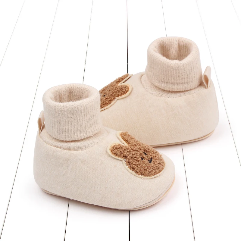 Winter New Arrival 3d Cute Animals Print Warm Boots Baby Walking Boots for Boys and Girls 2025 details