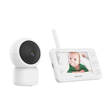 China Hot Sale OEM Internet Free Wifi Mini Camera With Screen Baby Monitor