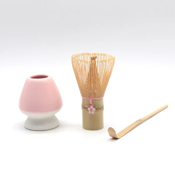 Newell High Quality Matcha Tools Japanese Handmade Bamboo Matcha Green Tea Powder Whisk Chasen Brush With Custom Logo