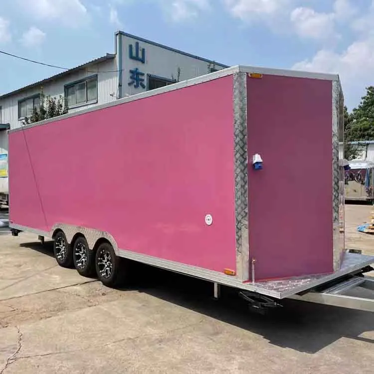 Mini camion à café, Machine à crème glacée, chariots de nourriture commerciaux, caravane de nourriture Mobile, usine de camion de nourriture