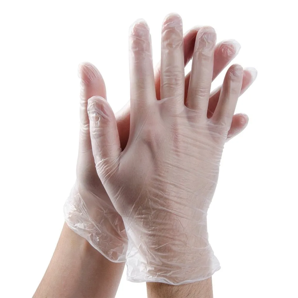 clear pvc gloves