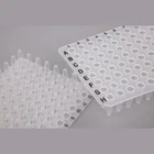 Skirt 0.2ml Half- Skirt And Non-Skirted Transparent 96 Well Pcr Plates For Chinese Manufacturer