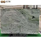 Green Unique Marble Ice Green Colour Natural Slab In Stock Price For Kitchen Countertops