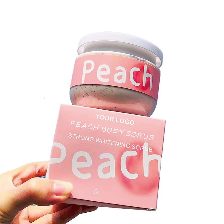 peach scrub