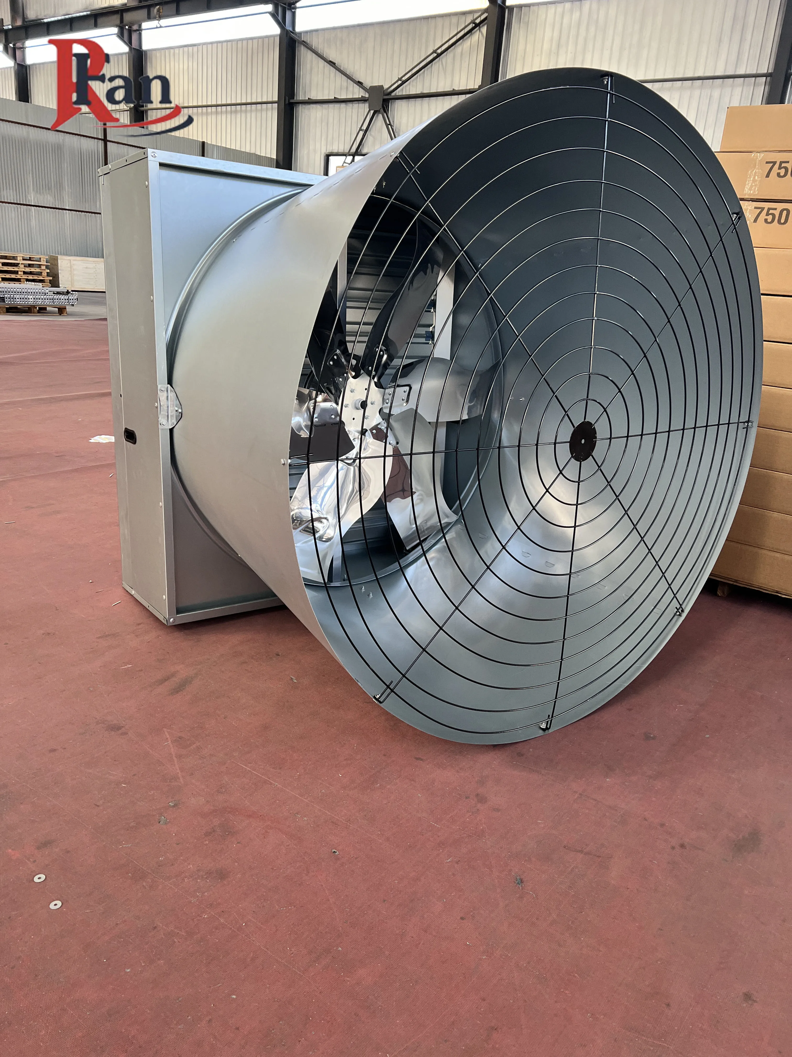Double-door Cone Exhaust Fan, 220/380V, Stainless Steel - detail 8