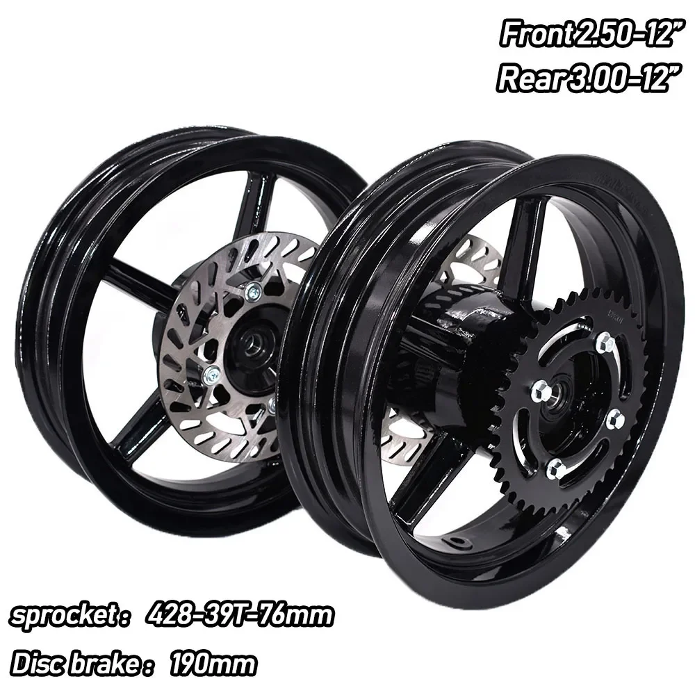 Inch Front And Rear With Sprocket Disc Brake Rims