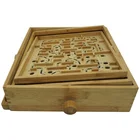 Educational Wood Toy OEM Wooden Children Educational Ball Maze Game Toy
