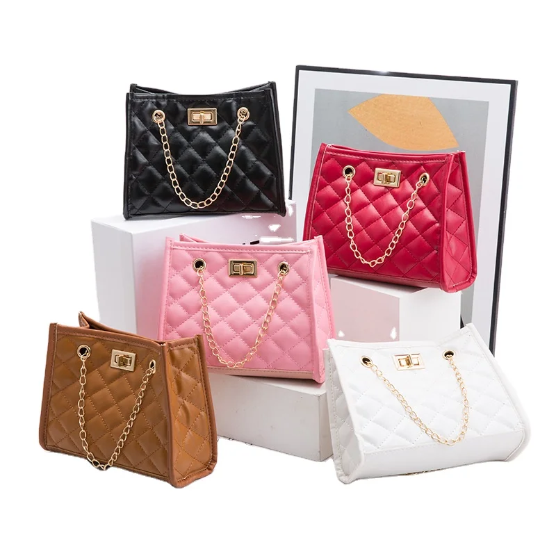 Hot Sale Small Square Chain Women Handbags Chain Strap Messenger Purses Fashion Handbags for Ladies Custom Women Hand Bag