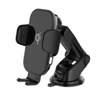 Wireless Car 15W Qi Wireless Car Charger Phone Holder Mobile Phone Auto Coil Induction Wireless Car Charger
