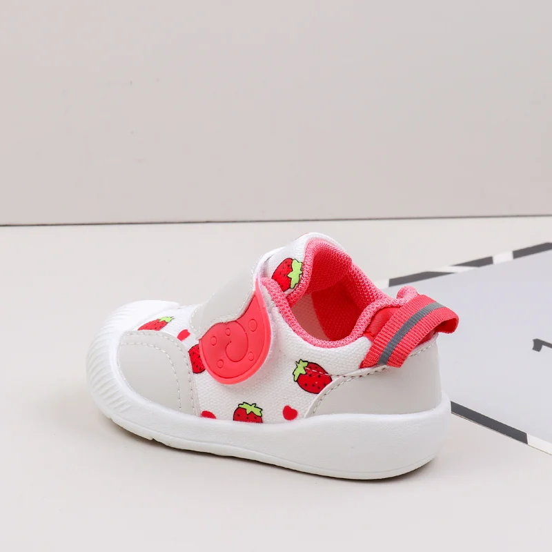 Spring Autumn Casual Shoes High Quality Breathable Sneaker with Anti-Slip Rubber Sole Toddler Walking Shoes Hot Selling factory