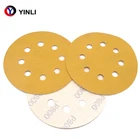 Wood Polishing Disc 5inch Hook And Loop Sand Disc With 8 Holes For Polishing Wood And Car Paint